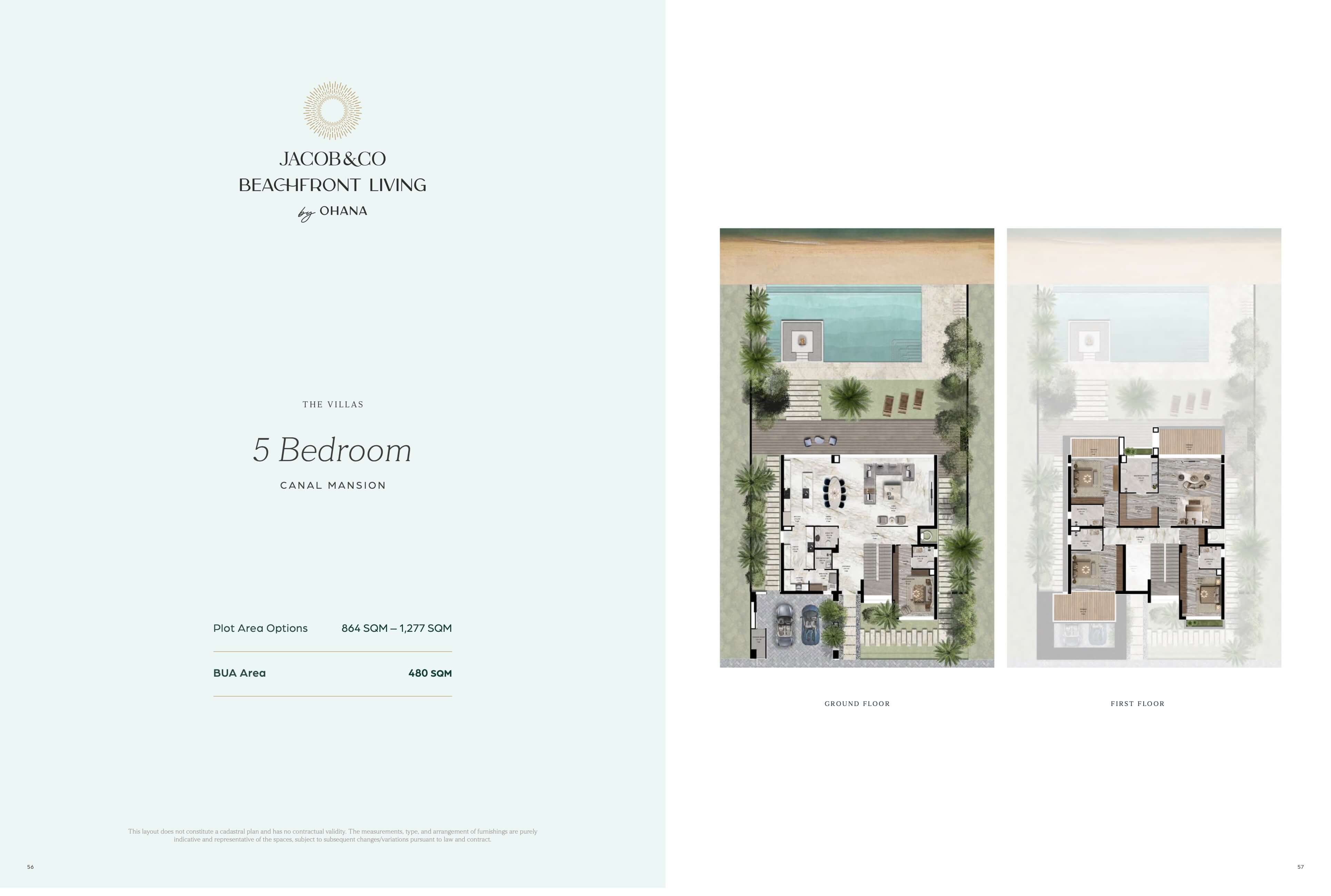 5 Bedroom Mansion Floor Plan