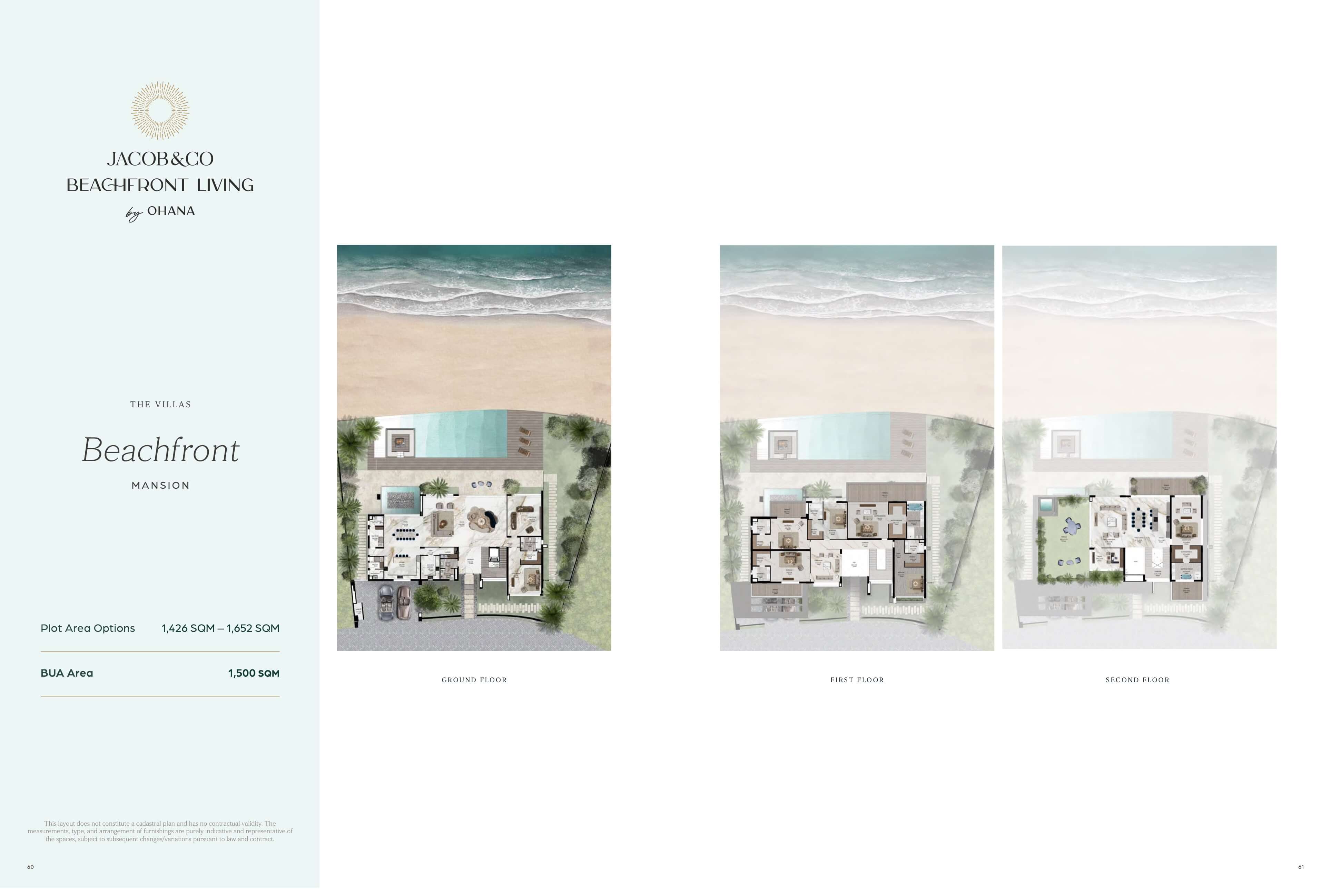 Beachfront Mansion Floor Plan