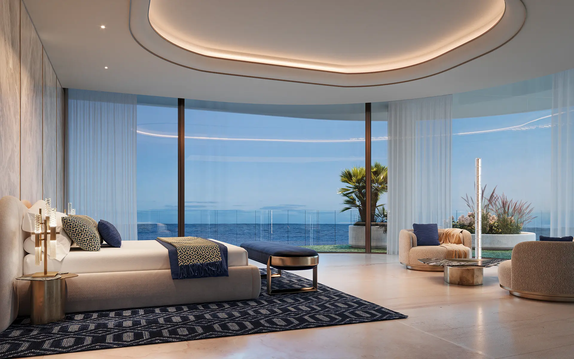 Penthouse Bedroom