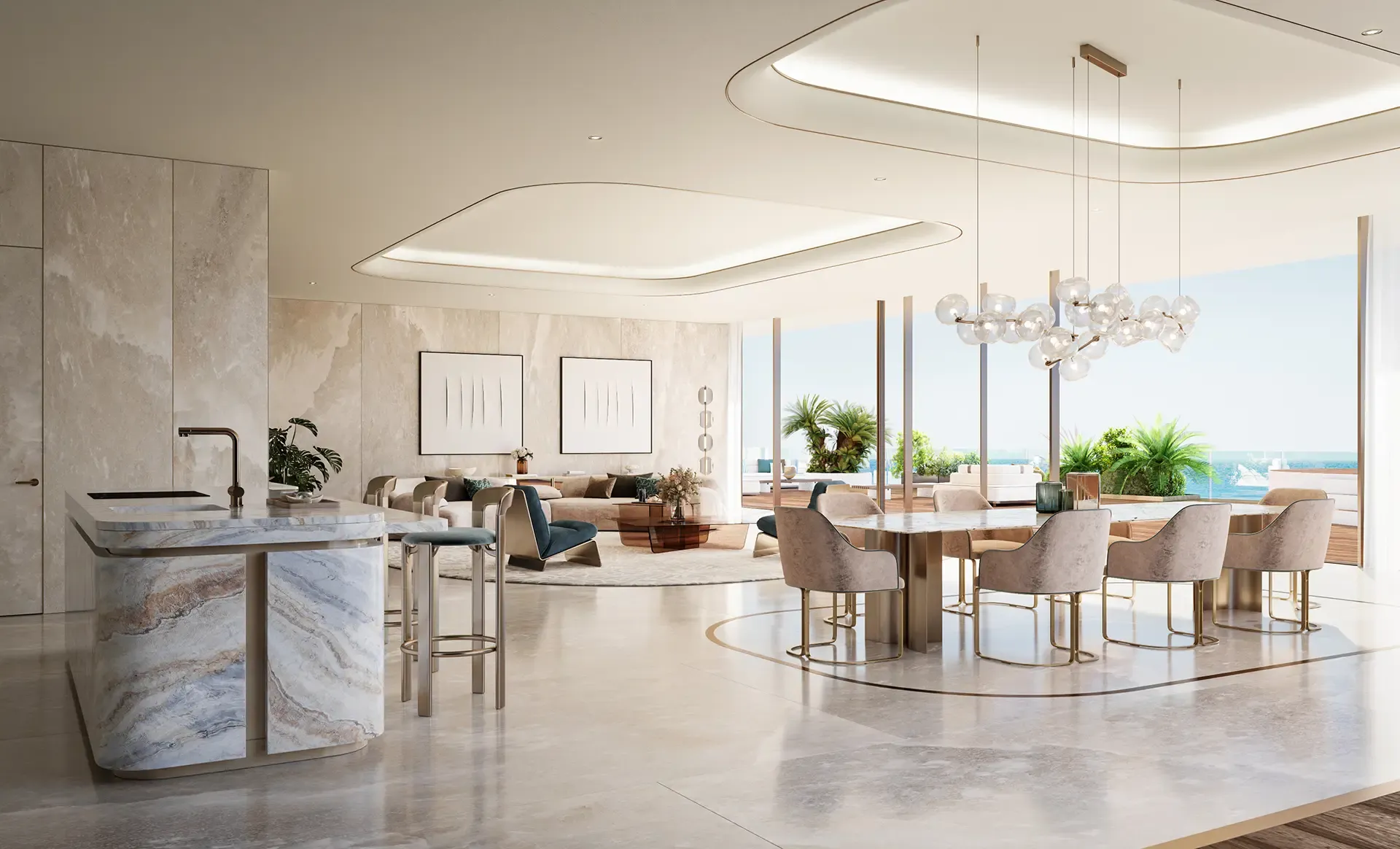 Penthouse Designer Kitchen