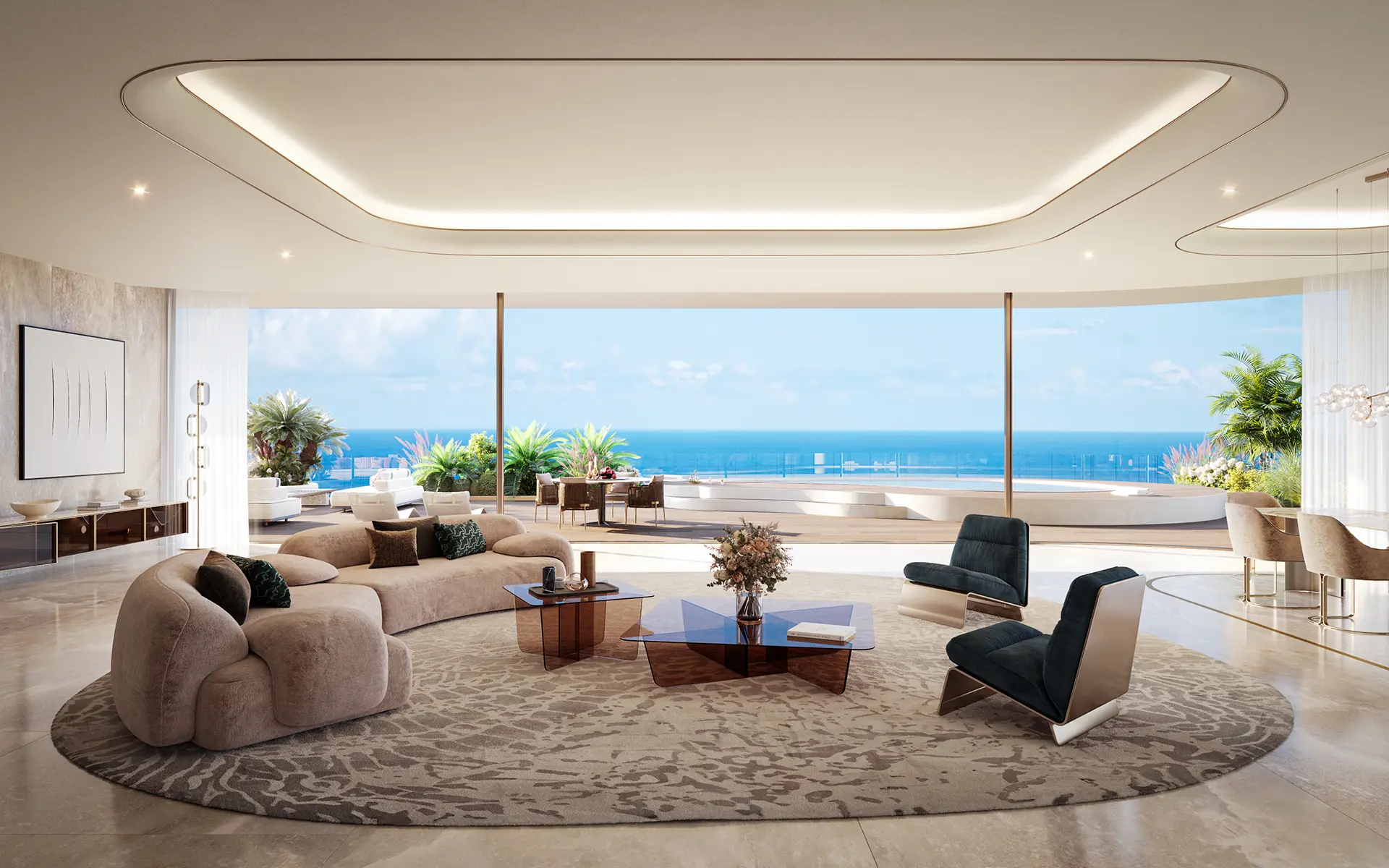 Penthouse Living Room